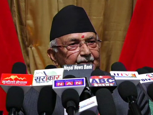 समाजवादी मोर्चा गठनबारे ओलीको व्यङ्ग्य :  लिभिङ टुगेदर चलिरहकै छ त केका लागि मोर्चा ?